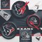 24 Pack 10 Inch NFL Houston Texans Oval Paper Plates Disposable Football Party Supplies